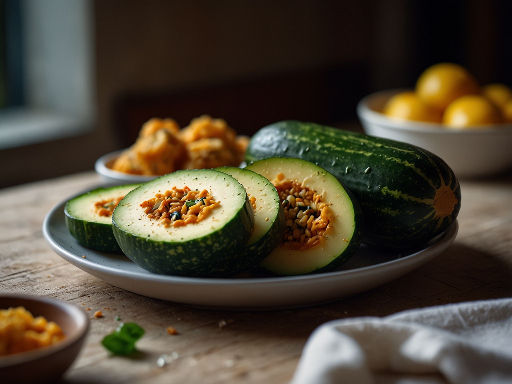 Abobrinha Recheada Low Carb: Prato Colorido e Delicioso