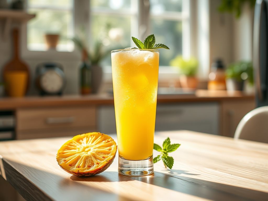 Bebida de Maracaxi Refrescante Detox