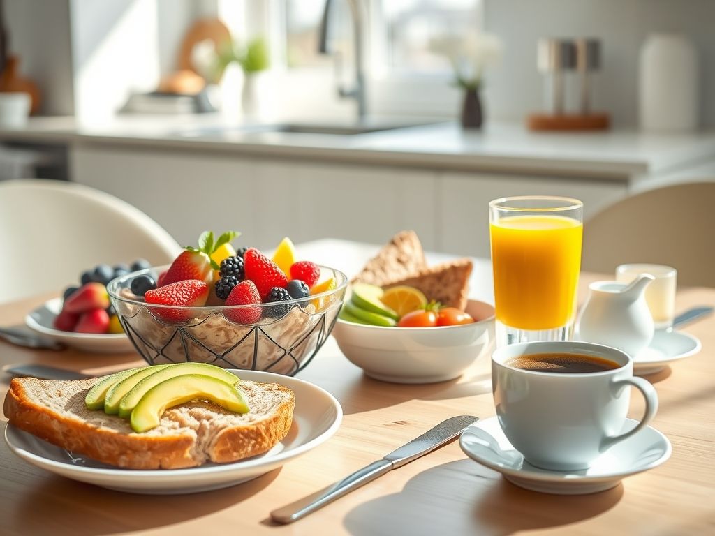 Como fazer café da manhã saudável em menos de 10 minutos