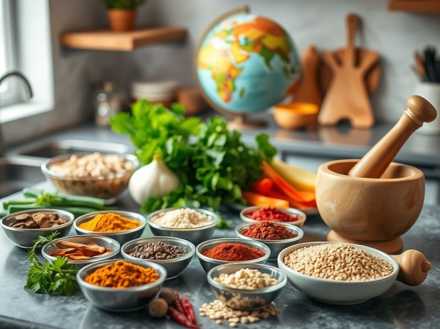 Como preparar pratos típicos de outras culturas em casa