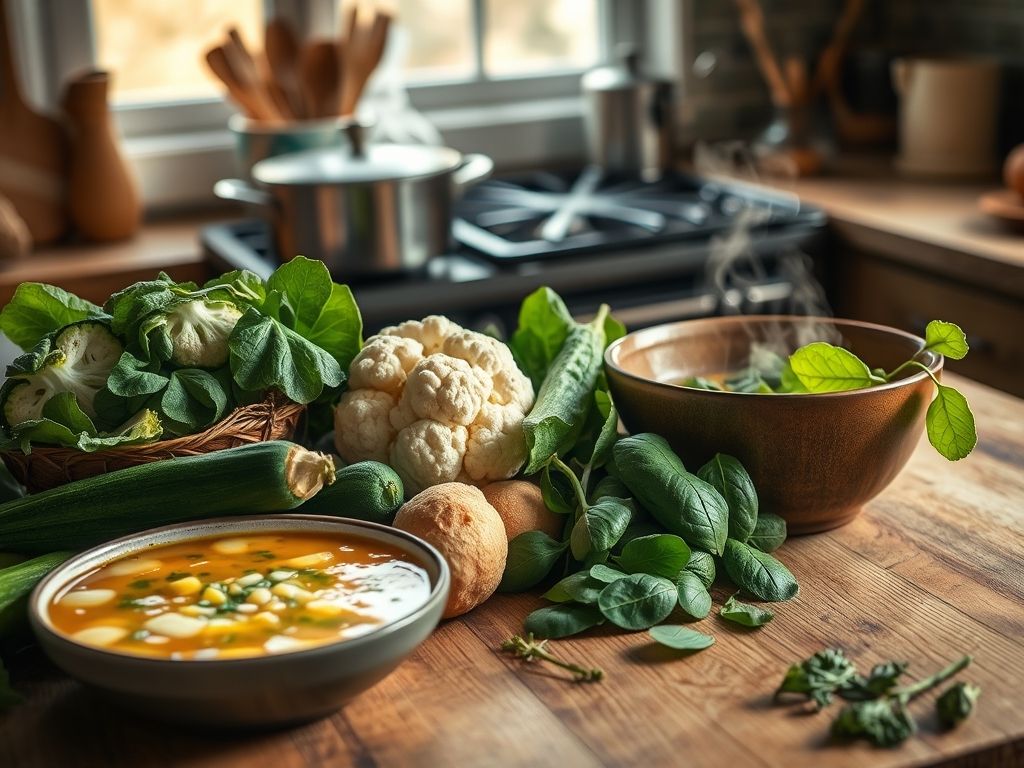Como preparar sopas Low Carb para dias frios