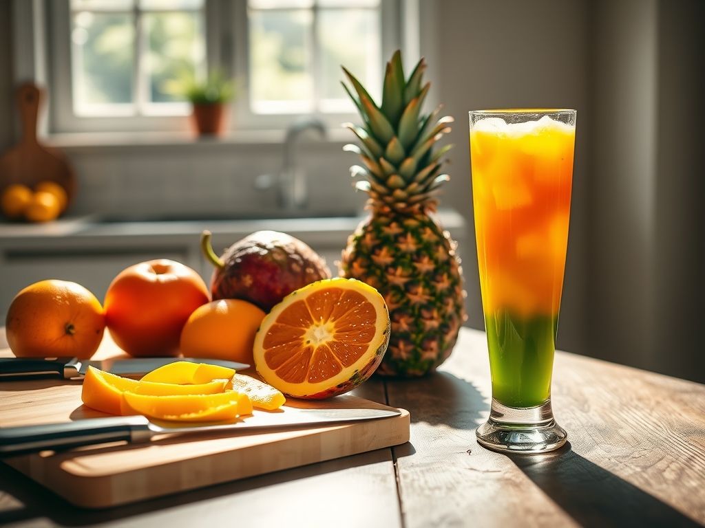 Deliciosos e Saudáveis: Aprenda a Fazer um Suco Feito com Três Frutas