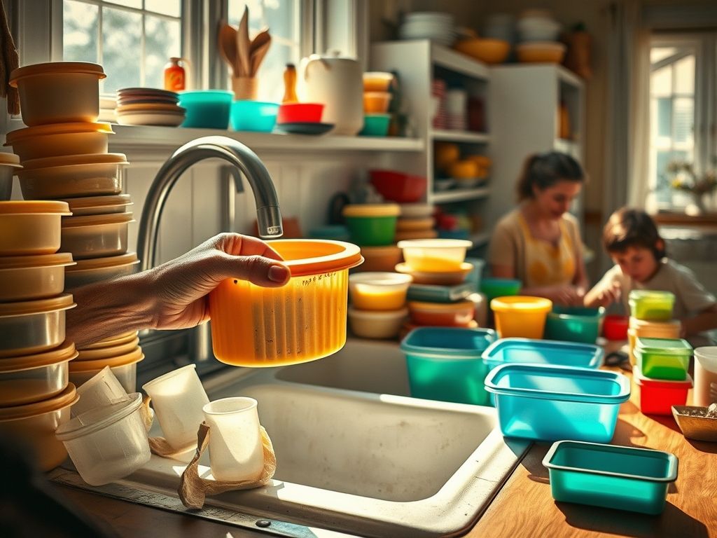 Jogar Fora Tupperwares e Recipientes com Essas Marcações: O Que Você Precisa Saber