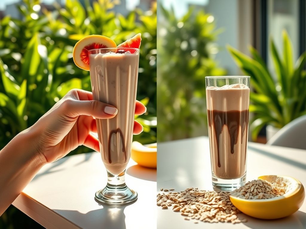 Milk-shake proteico para aguentar o calorzão sem sair da dieta