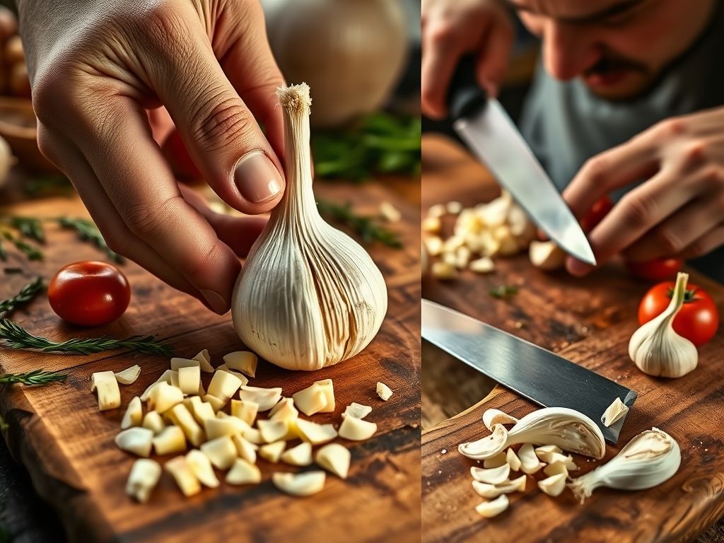 O Jeito Que Você Corta o Alho Altera o Sabor das Suas Receitas