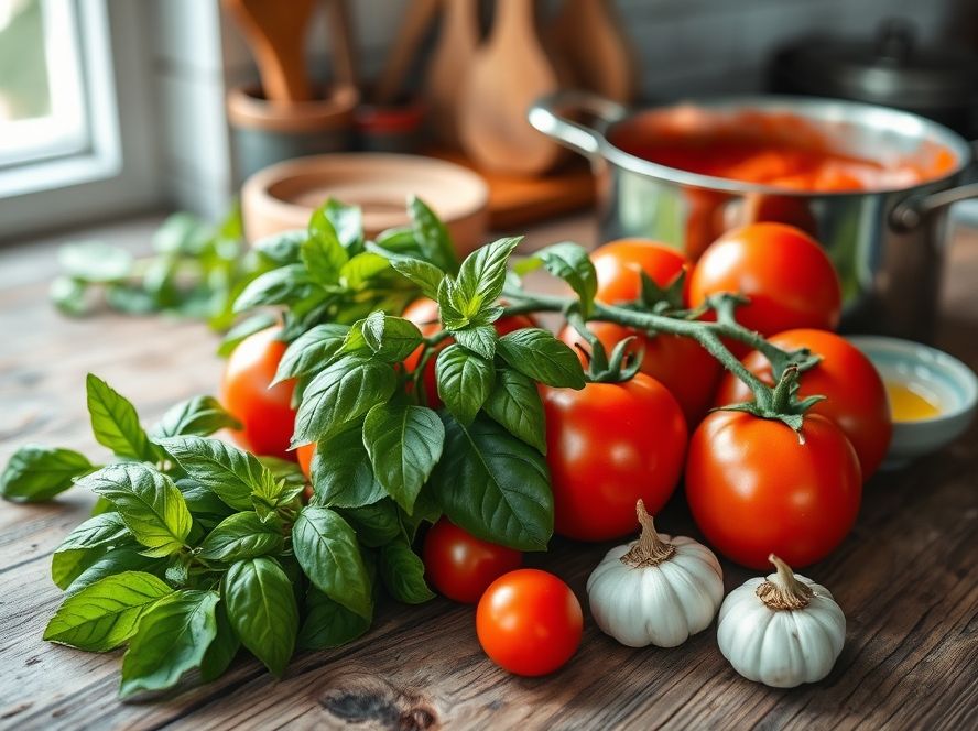 O segredo para o molho de tomate caseiro perfeito