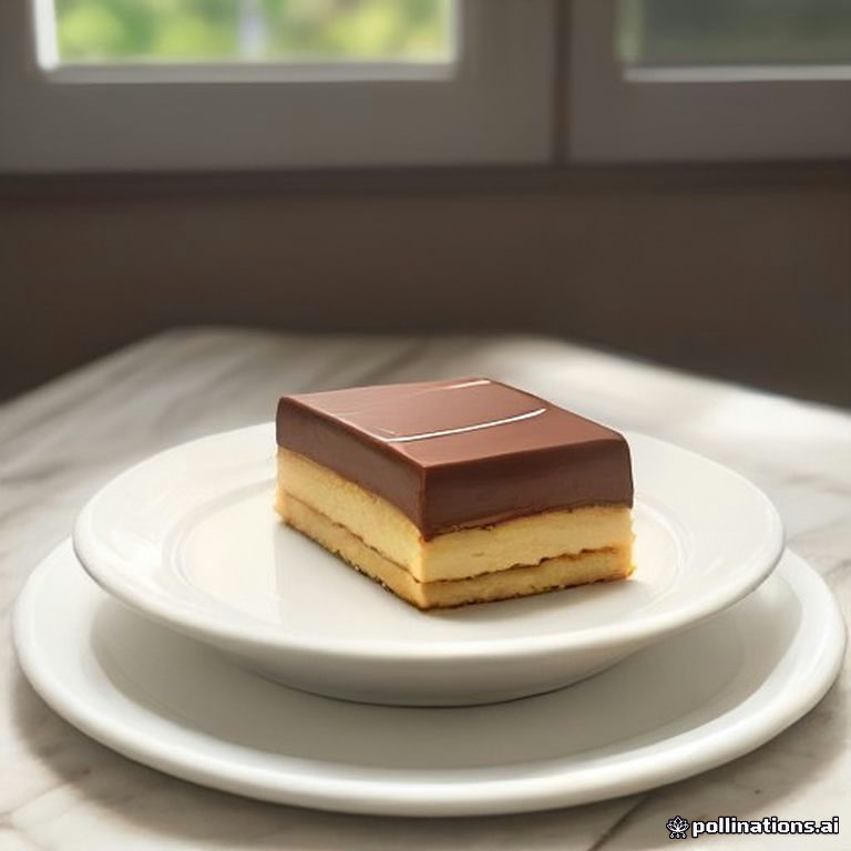 Pavê de biscoito maizena clássico com calda de chocolate