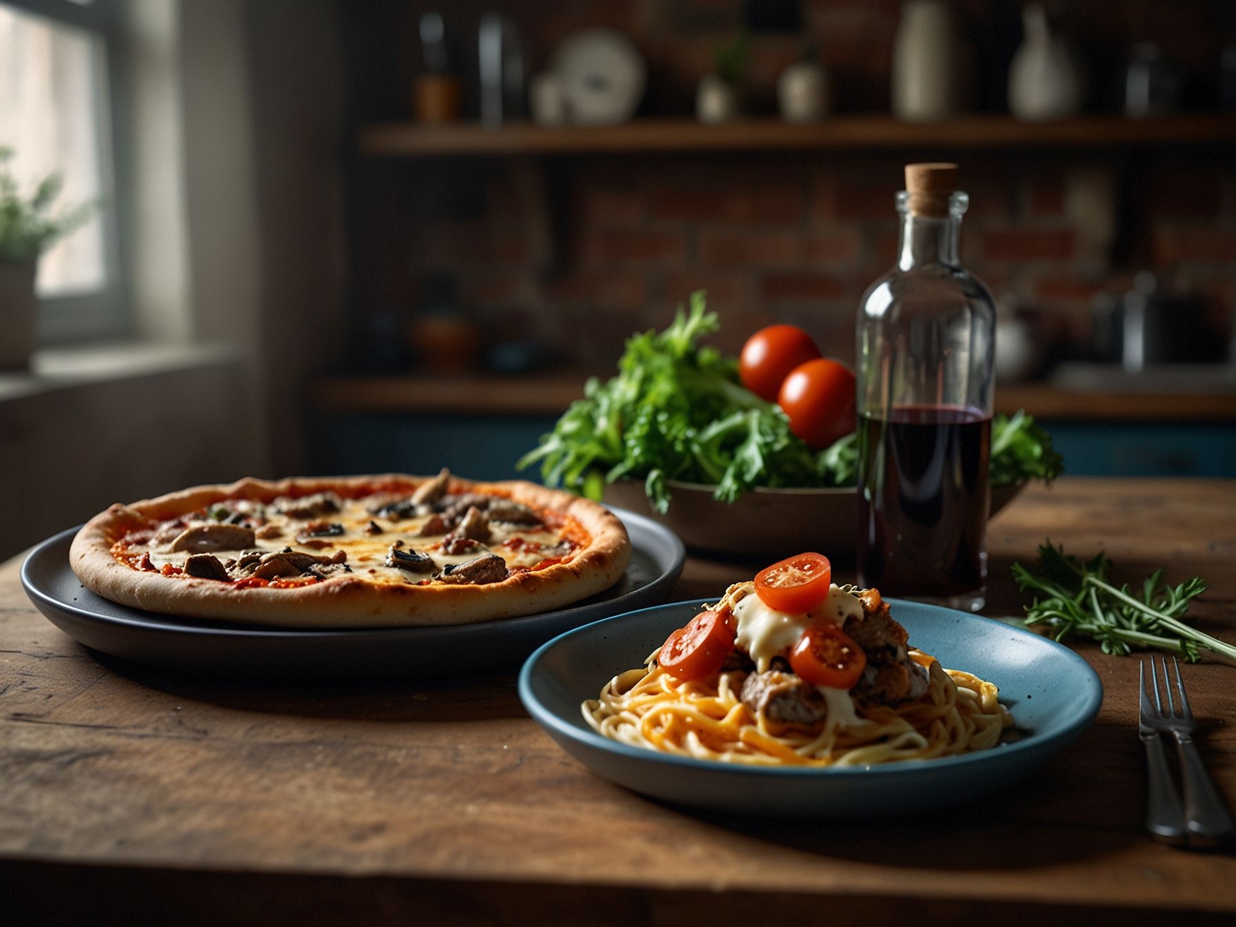 Pizza de Liquidificador Low Carb com Sardinha e Queijo