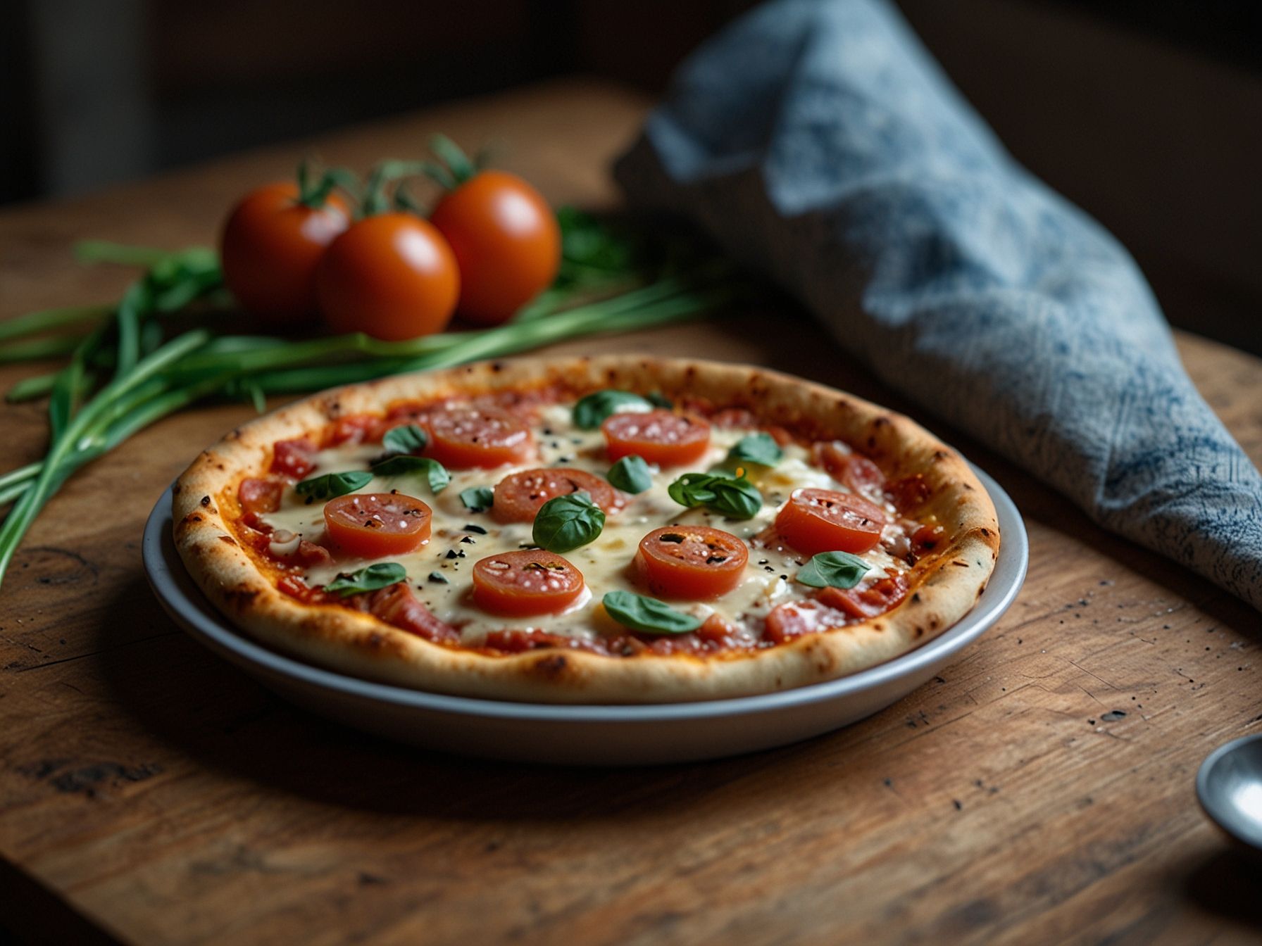Pizza de Liquidificador Rápida com Atum e Cebola
