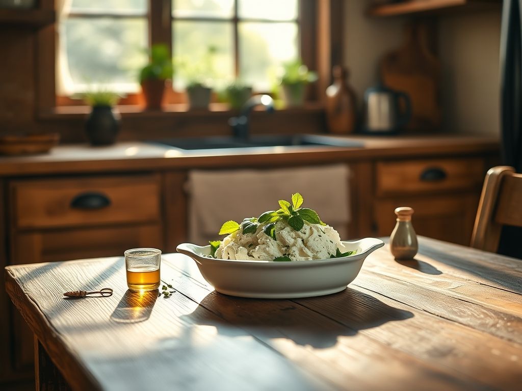Preparar ricota e cottage com ervas brasileiras