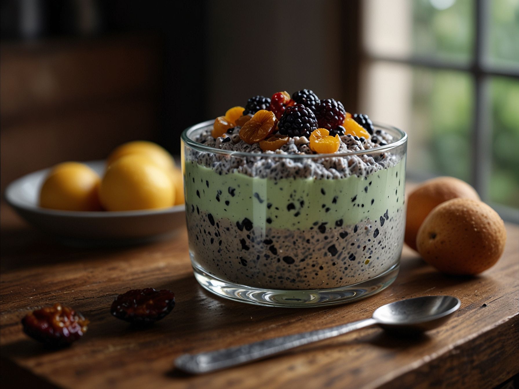 Pudim de Chia com Uva Passa: Textura e Sabor