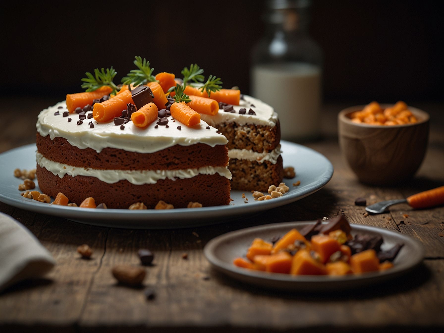 Receita de Bolo de Cenoura com Chocolate: Atraia as Crianças