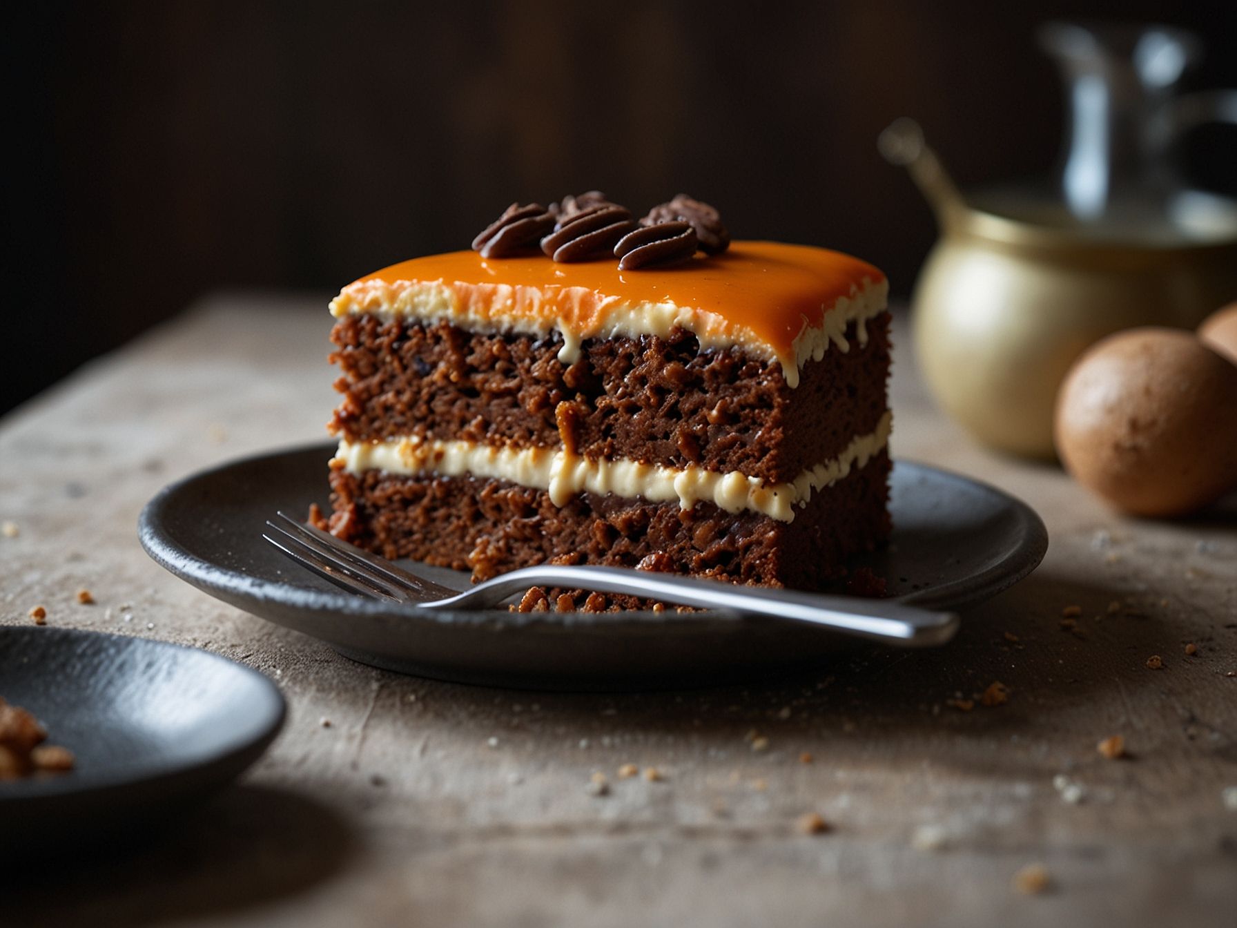 Receita de Bolo de Cenoura com Cobertura de Chocolate Cremoso