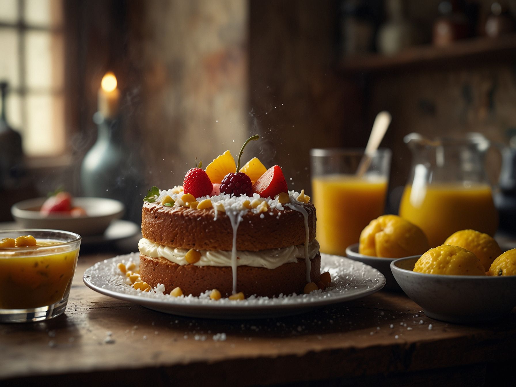 Receita de Bolo de Fubá com Coco: Sabor e Saúde na Festa