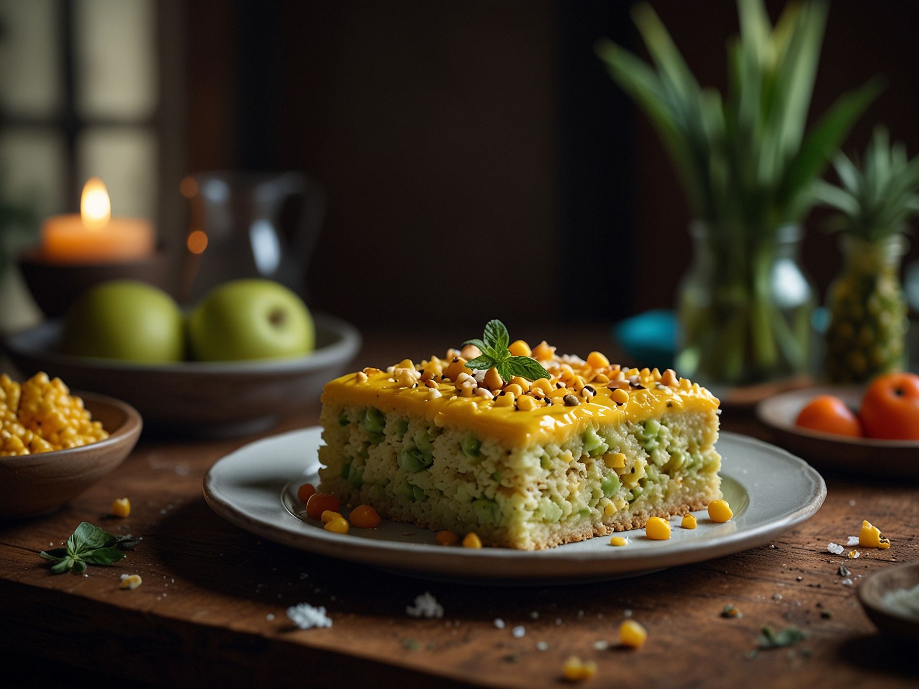 Receita de Bolo de Milho Verde: Tropical e Low Carb em Festa