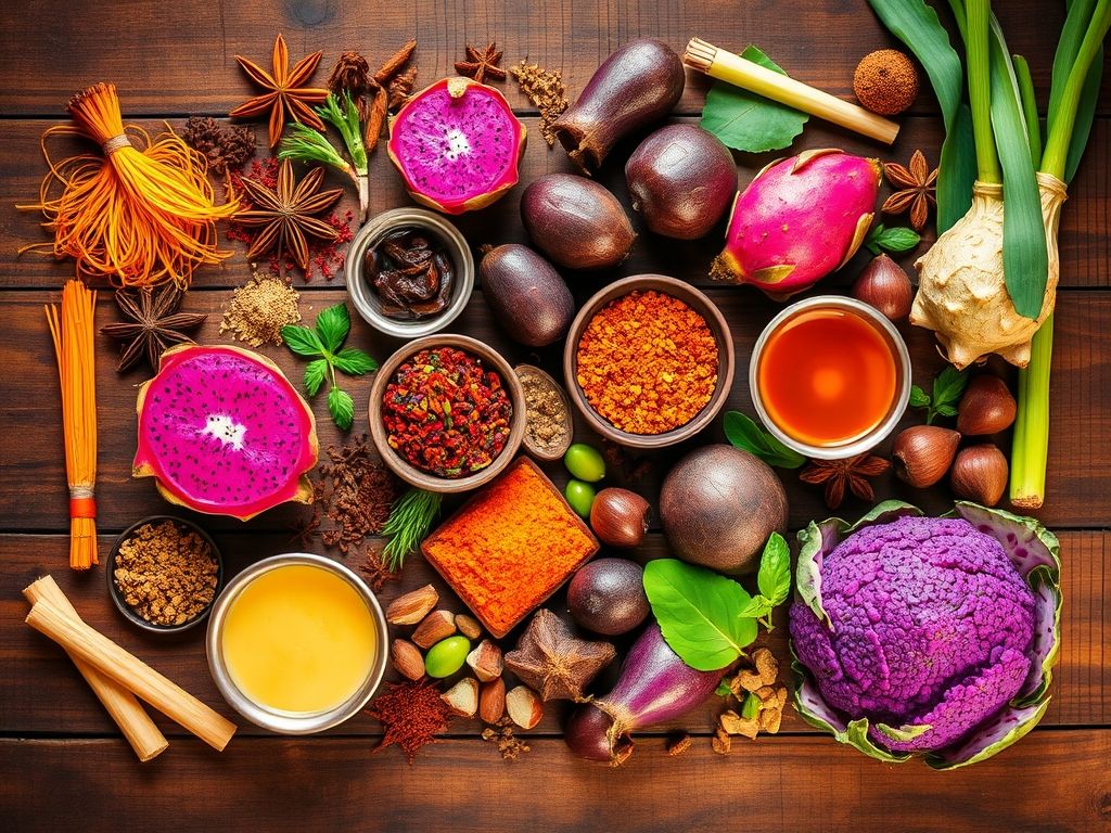 Receitas com ingredientes exóticos que você precisa experimentar