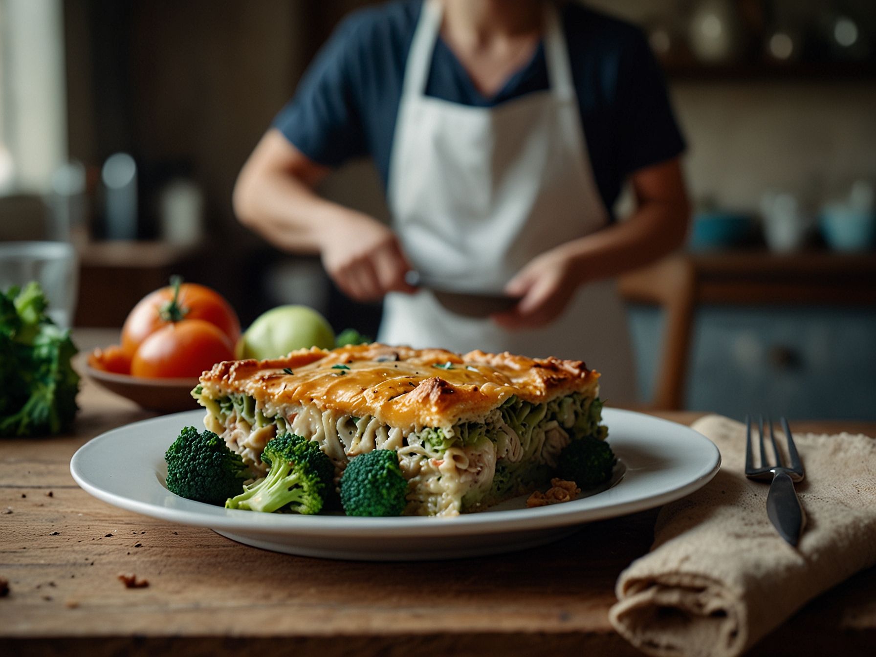 Receitas de almoço low carb: Torta de atum e brócolis