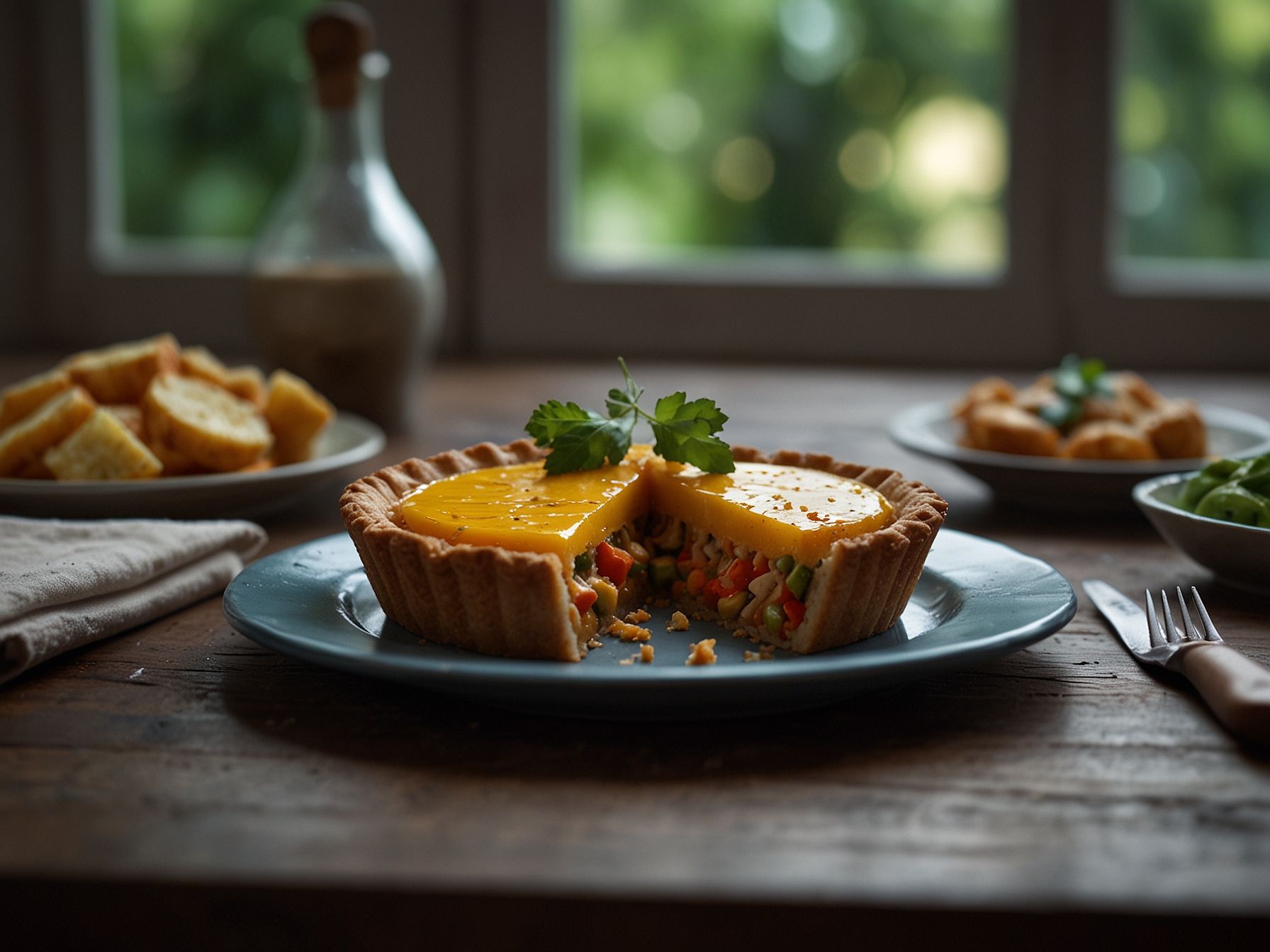 Receitas de almoço low carb: Torta low carb de legumes
