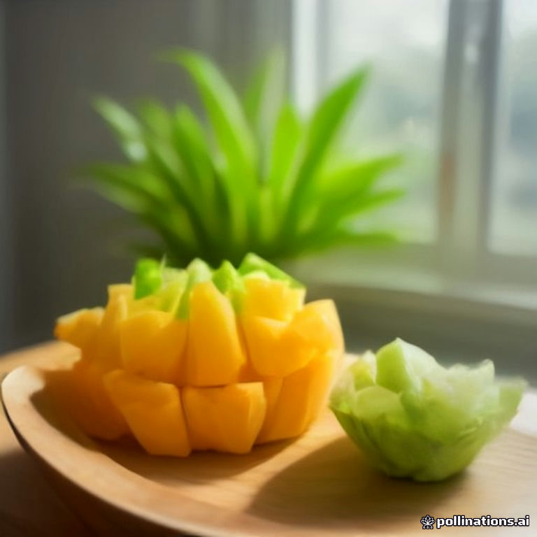 Salada tropical de repolho com abacaxi e maçã