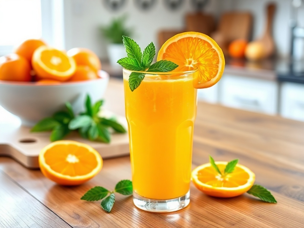 Suco de Laranja Low Carb Detox