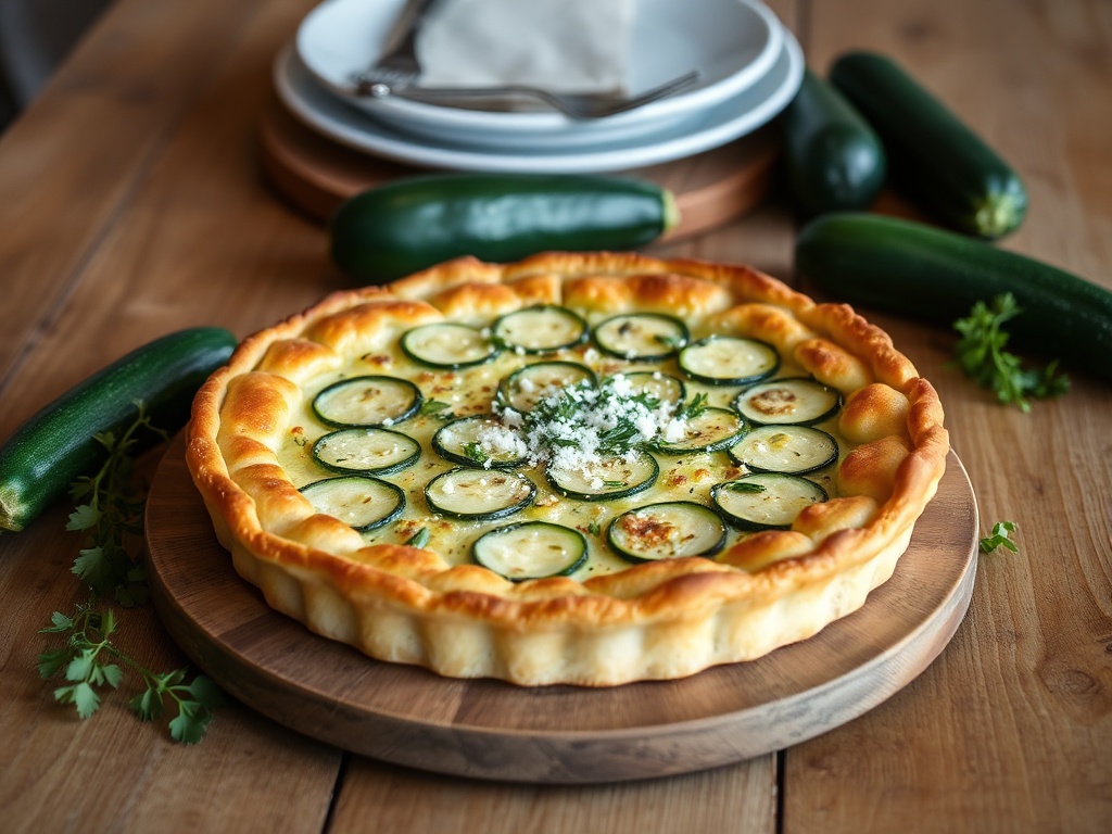 Torta de Abobrinha Low Carb Deliciosa