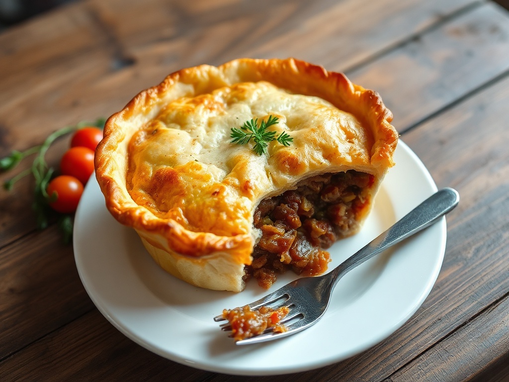 Torta de Carne Low Carb Delícia