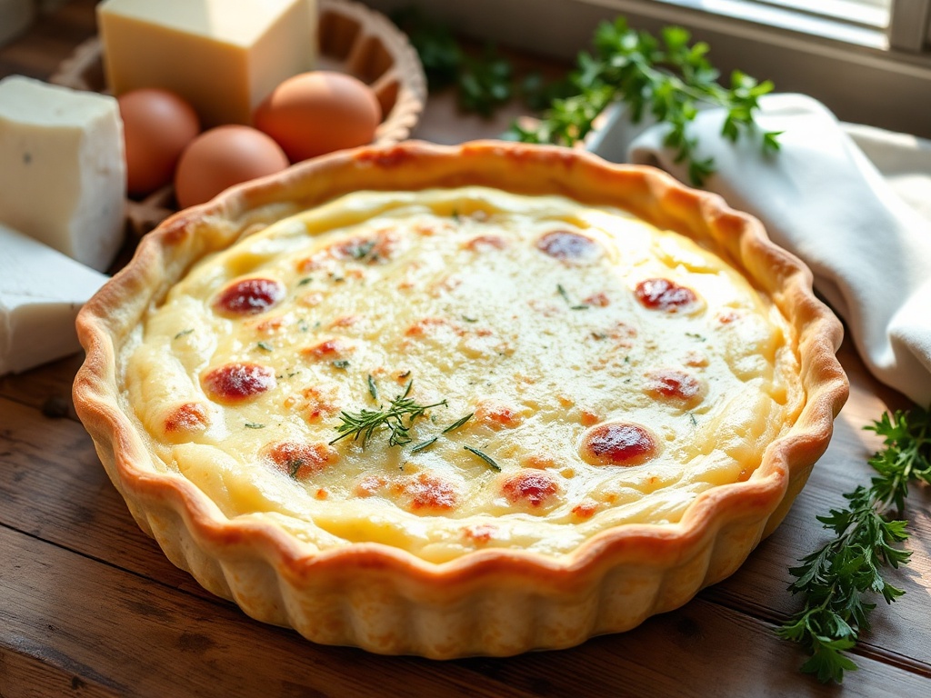 Torta de Queijo Low Carb Deliciosa